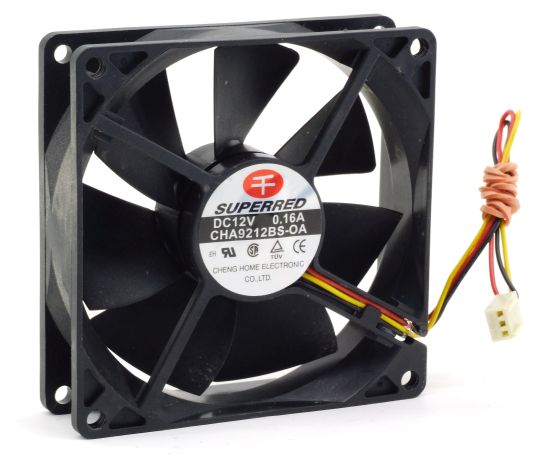 Superred CHA9212BS OA Fan Gehäuse Lüfter DC 12V 0 16A 92 mm x 92mm x