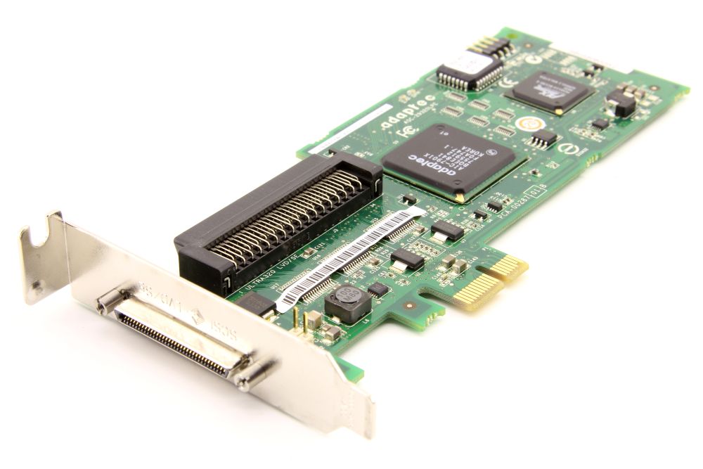 Adaptec ASC-29320LPE SCSI RAID Controller Card Low Profile PCIe