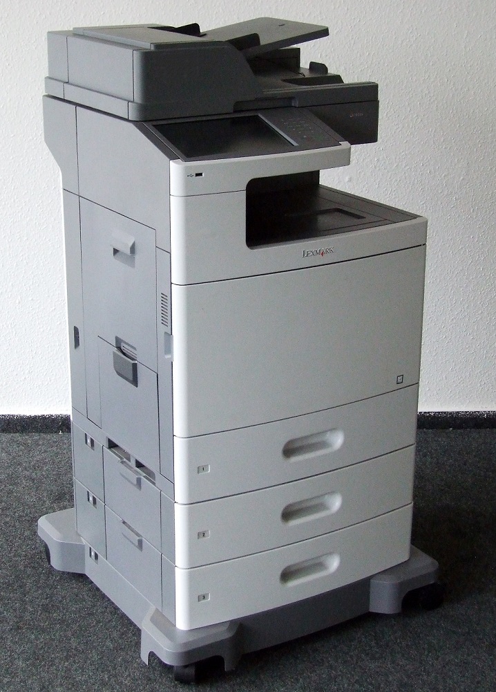 Lexmark X792de Office Printer Copier Multifunktions-Gerät Büro-Drucker ...