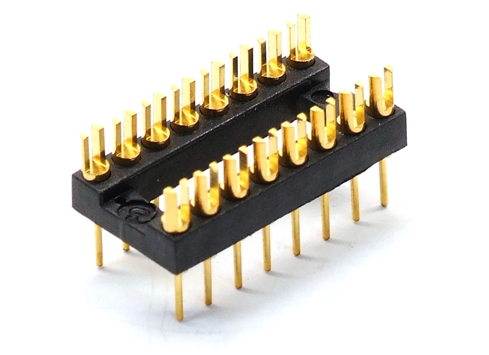 Dip Pin Dil Ic Socket Sockel U Shaped Carrier Dual Row Forked